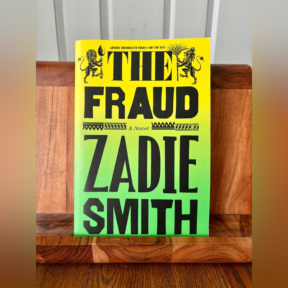 The Fraud Advance Reader’s Copy Zadie Smith Book 2023 Penguin Press ARC